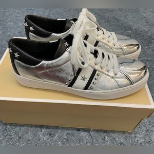 Brand New Michael Kors Frankie Stripe Sneakers